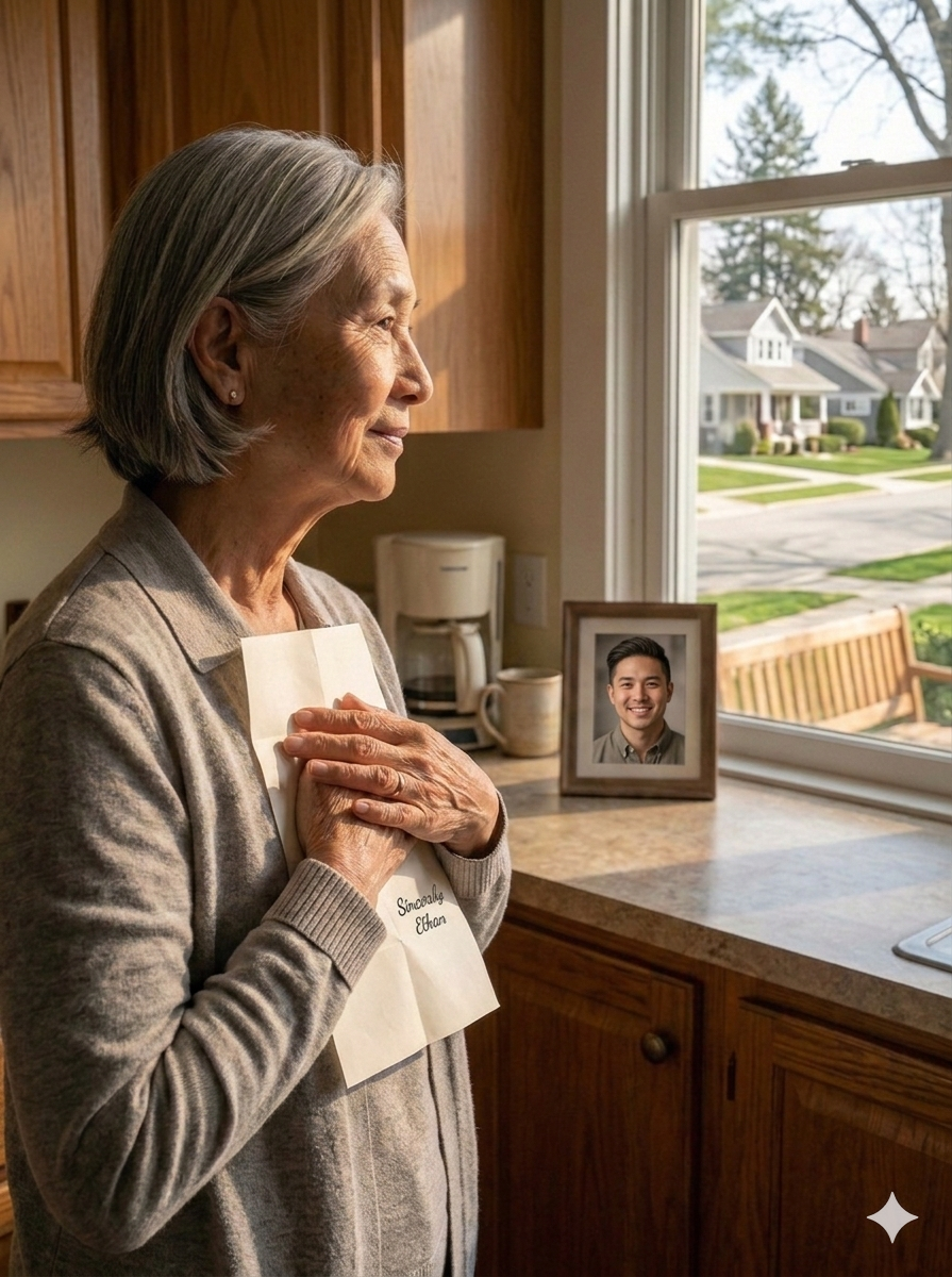 Efter min søn døde, fortalte jeg ikke min svigerdatter, at han havde efterladt huset til mig