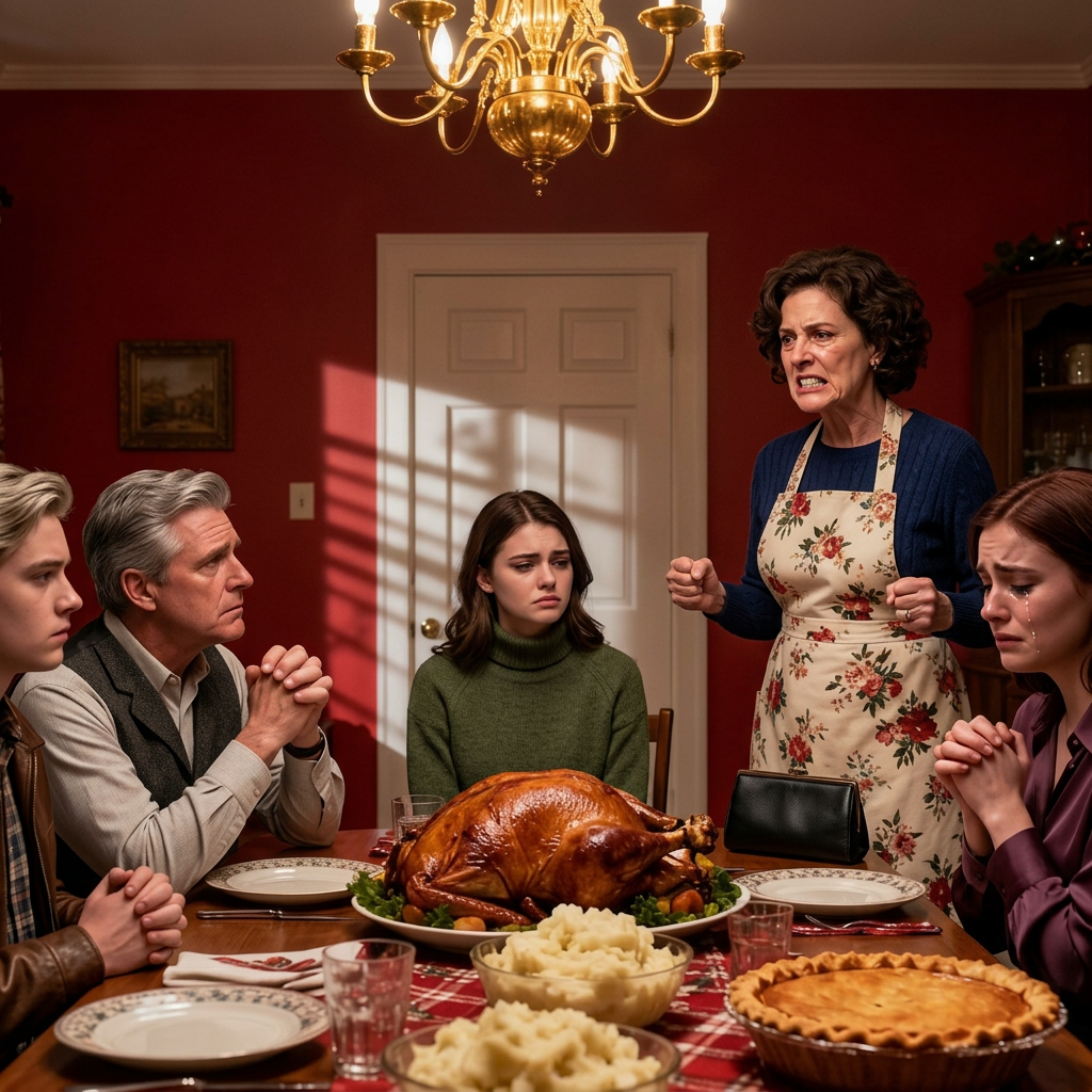 Ved julemiddagen bekendtgjorde min mor: “Fra januar skal du betale din søsters realkreditlån. Hun har børn.” Min far tilføjede: “Familieofre.” Jeg nikkede og sagde: “Jeg betaler ikke mere.” Den dag begyndte min søsters liv at falde fra hinanden.