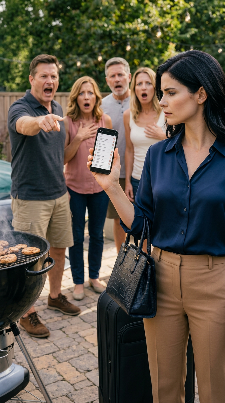 Foran hele familien kaldte min far mig en snylter og udfordrede mig til at gå. Så det gjorde jeg – natten over – og annullerede alle de betalinger, jeg stille og roligt havde dækket i årevis. Da mine forældre gik i panik og dukkede op ved min dør, blev de blege af én grund: mit navn stod ikke kun på regningerne … det stod på deres hus