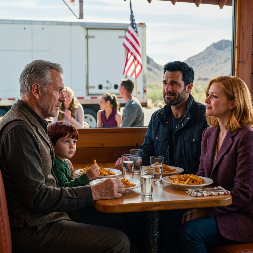 Mens jeg spiste frokost på min datters restaurant, ringede min nabo og spurgte: “Hvorfor er der…”