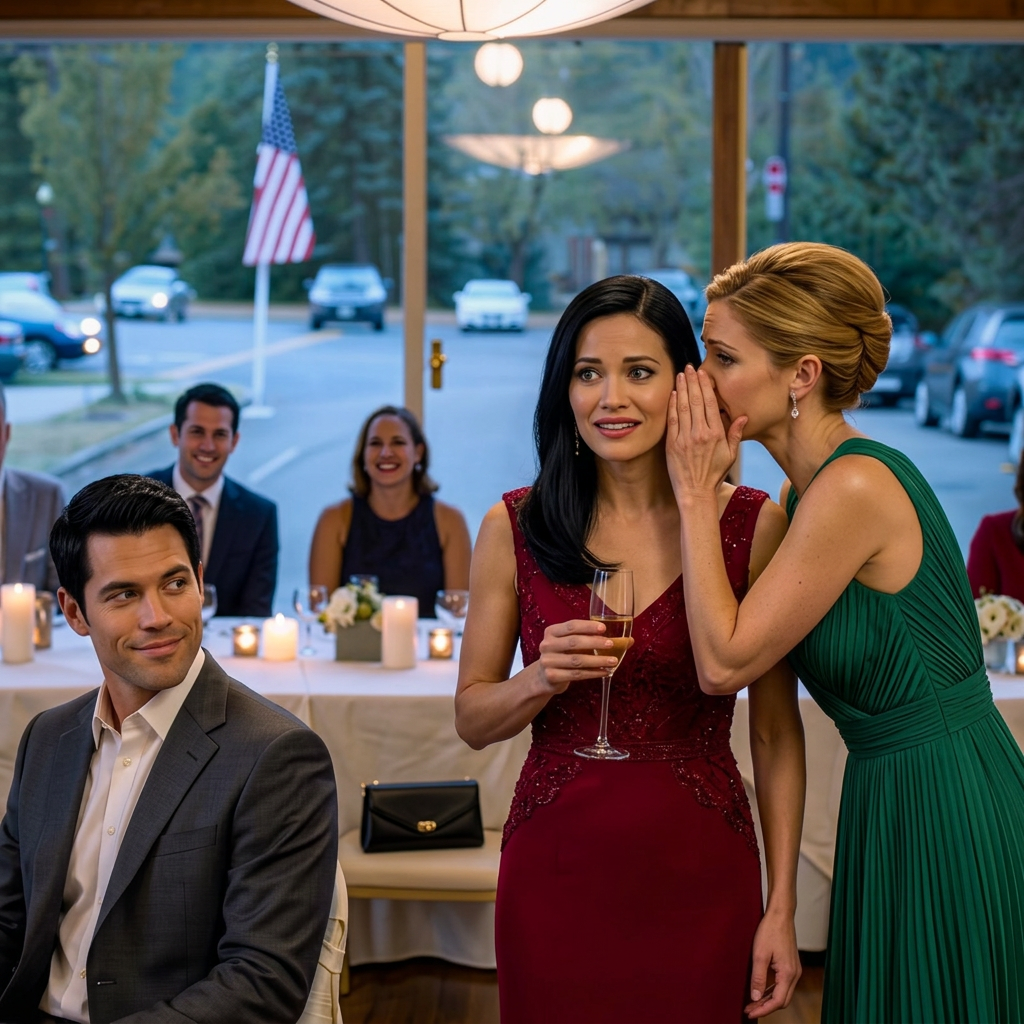 Ved min søsters øvemiddag smuttede hun væk og hviskede: “Hey – tjek tilliden …”