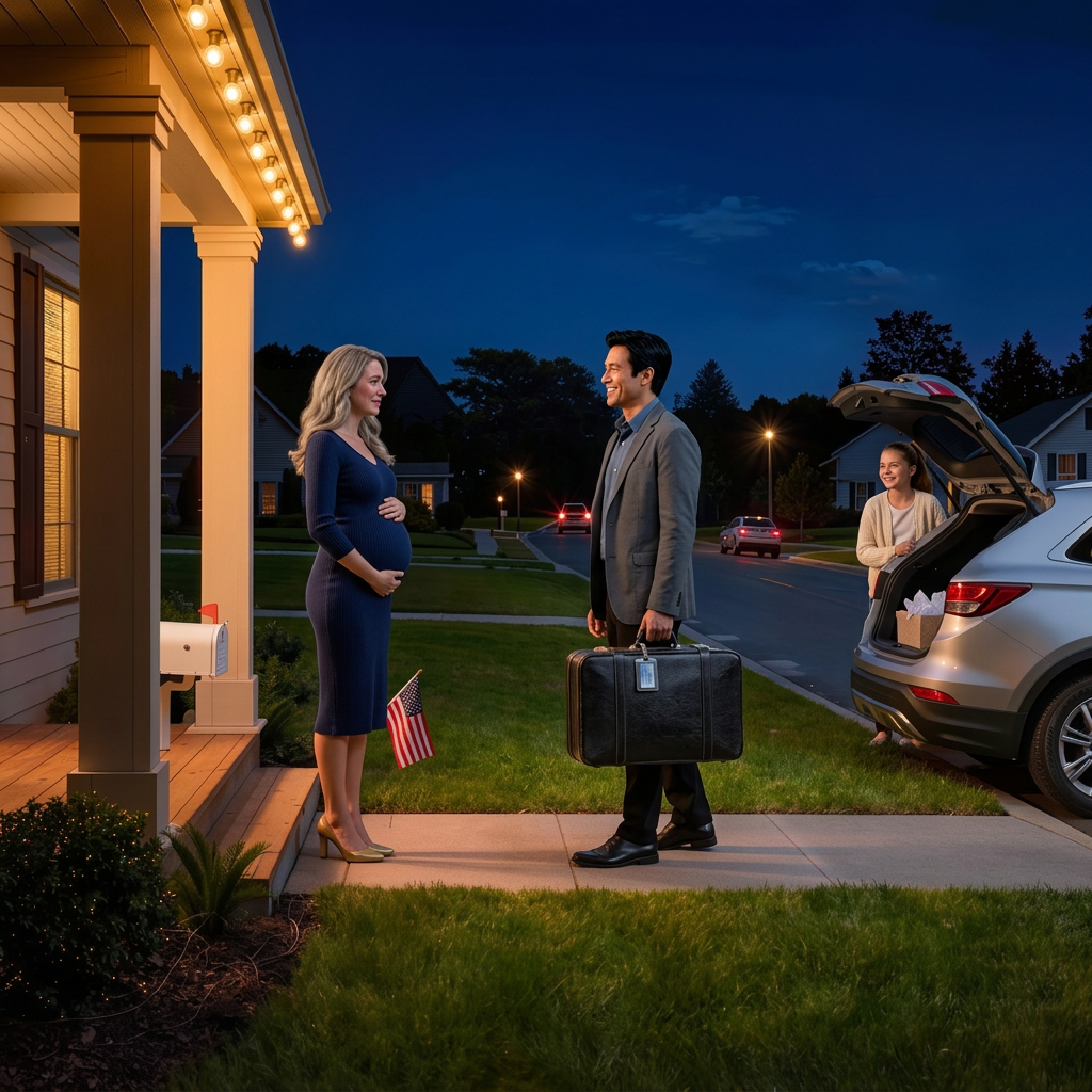 Jeg fortalte min mand, at jeg var gravid, og ved midnat havde han pakket en kuffert og forsvundet ind i et nyt liv med min stedsøster, mens hans forældre sagde, at han var for ung til at være far – men fem år senere, efter jeg opfostrede vores søn alene, byggede et rigtigt hjem af ruinerne og fandt den kærlighed, han aldrig vidste, hvordan han skulle give, kom de alle tilbage og bad om en ny chance.