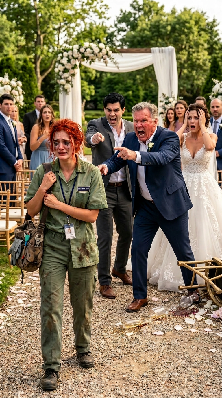 Min far ydmygede mig til min brors bryllup og beordrede mig til at gå, mens min bror lo og spurgte gæsterne, om jeg stadig tjente penge på at skrubbe gulve. Jeg gik ud med intet andet end min stolthed – så stormede sikkerhedsvagterne ind i restauranten, begyndte at fjerne deres gaver og bagage, og jeg trådte frem med den ene sandhed, der vendte hele aftenen på hovedet.