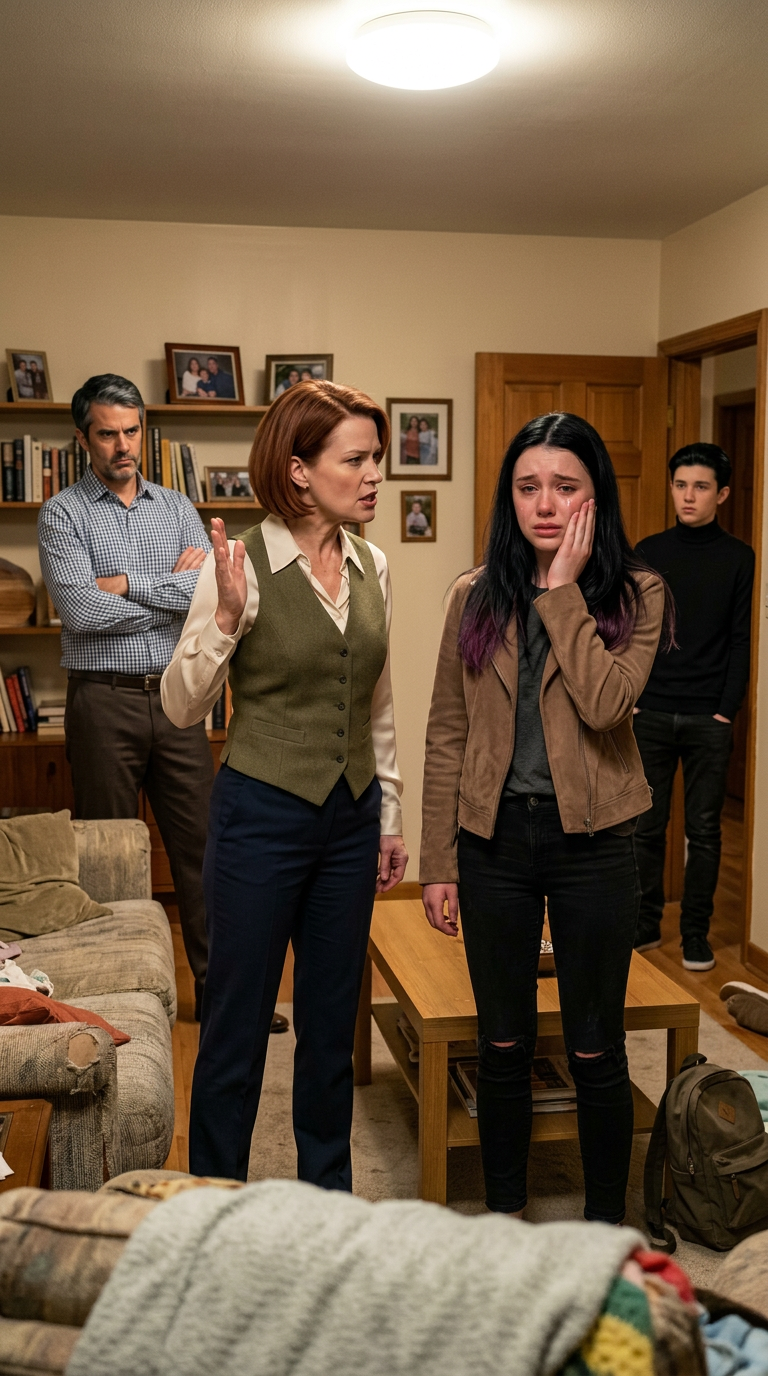 Da min mor slog mig i ansigtet, og min far sagde, at min brors fremtid betød mere end mit liv, knækkede noget i mig for altid. De troede, jeg ville komme tilbage, undskylde og fortsætte med at bære familien – men de havde ingen anelse om, at det var den sidste dag, jeg nogensinde ville beskytte dem mod prisen for det, de havde gjort.