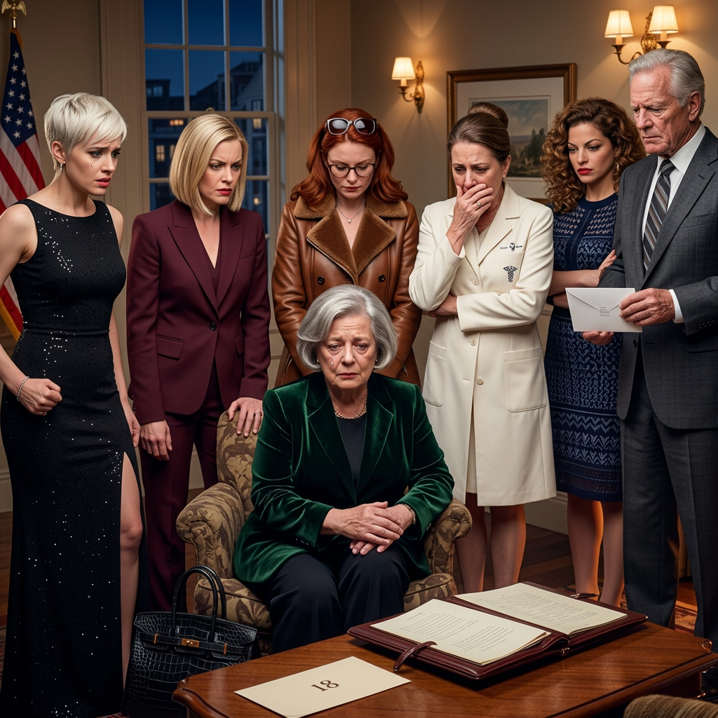 Ved min mands begravelse kom over 300 mennesker for at sørge over ham, men mine fem døtre ankom sent. Det første, de spurgte om, var: “Hvornår vil I læse testamentet?” Jeg kiggede på dem og sagde: “Fint.” De næste 25 nætter skulle de åbne de breve, min mand havde efterladt.