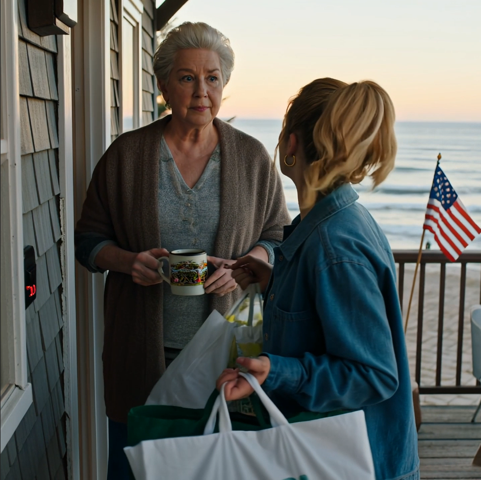 Ved morgenmaden kaldte min svigerdatter mit strandhus for “overskudslager”, så ved solnedgang solgte jeg det – sammen med det mindre sted, hun havde kaldt “deres”, og udtrykket i hendes ansigt fik hele havet til at blive stille.