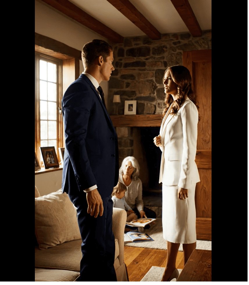 „Lucas… Sosem voltál a tied.” Nyolc év házasság, egy eldugott ház – és egyetlen délután alatt rájöttem, hogy a mellettem ülő férfi két életet élt…