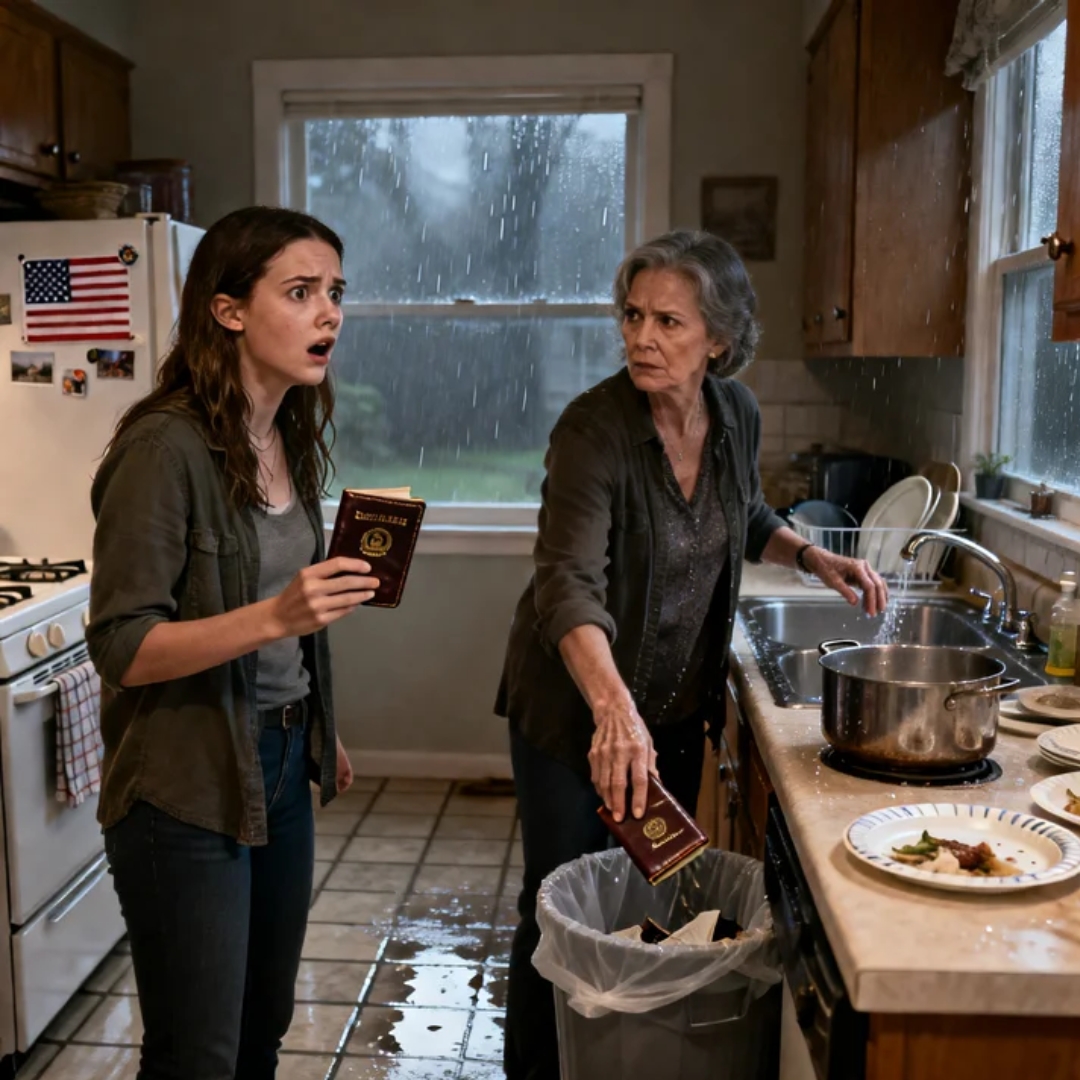 VED BEGRAVELSEN EFTERLOD MIN BEDSTEFAR MIG PASSBOGEN. MIN MOR SMIDTE DEN I SKRALDEPAKKEN: “DEN ER GAMMEL. DEN SKULLE HAVE VÆRET BEGRAVET.” JEG FORLOD VÆRELSET OG GIK STADIG TIL BANKEN. BANKLEDEN BLEV HVIDT: “RING TIL POLITIET – GÅ IKKE HERFRA”