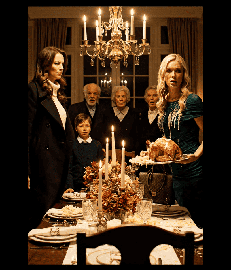 A húgom mindenki előtt azt mondta a 10 éves fiamnak: „Drágám, a hálaadásnapi pulyka a családé.” Néhányan kuncogtak. Én nyugodtan felálltam, megfogtam a fiam kezét, és azt mondtam: „Menjünk, haver.” A következő héten közzétettem a bahamai utunk fotóit – első osztály, üdülőhely, sznorkelezés, összesen 23 000 dollár. A húgom pánikban felhívott: „Hogy engedheted meg magadnak ezt?!” Azt válaszoltam: „Nyugi – szüneteltettem a jelzáloghiteled törlesztését.” – Royals