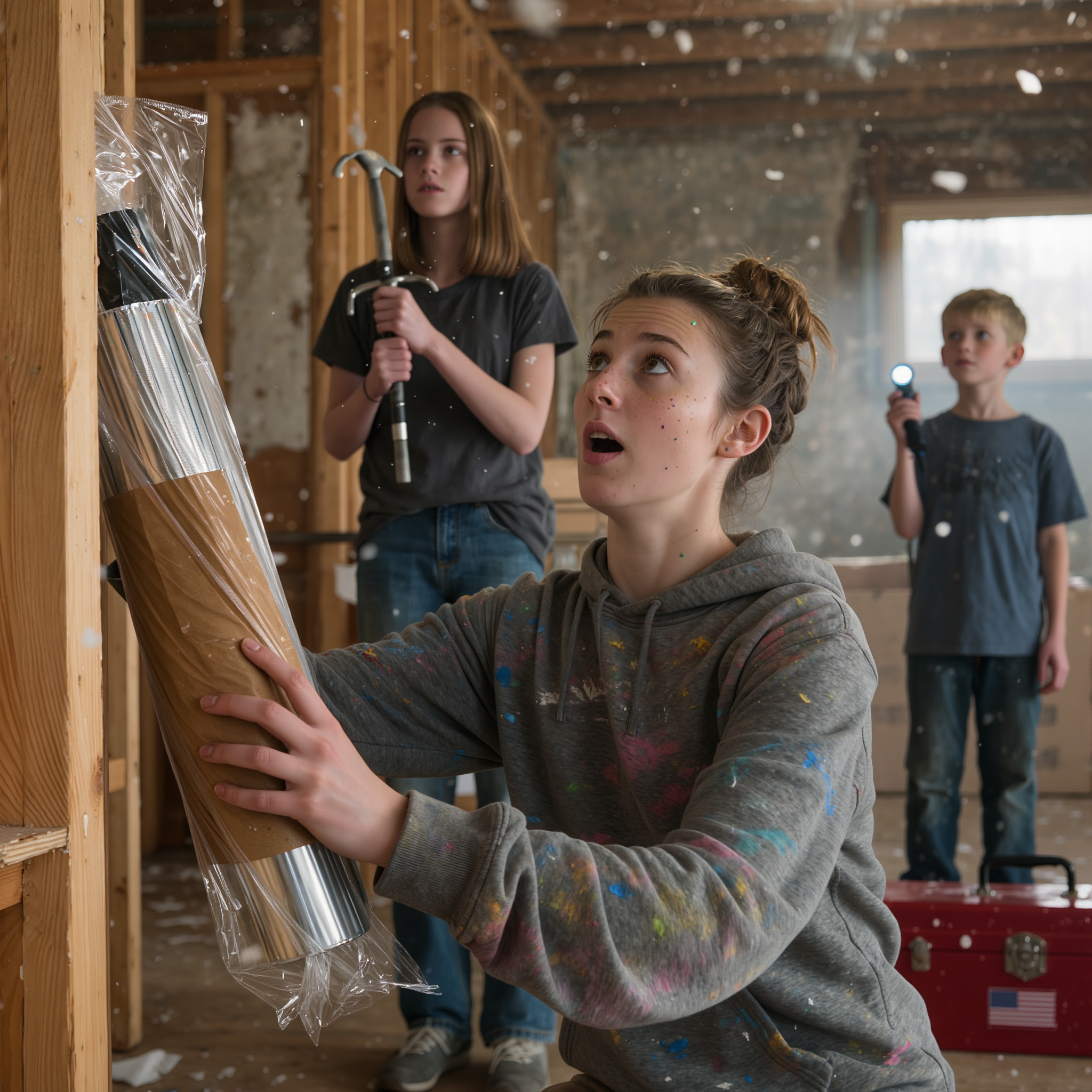 En fraskilt mor købte et forfaldent gammelt hus og begyndte at renovere det sammen med sine børn for at starte et nyt liv, indtil de tabte et vægpanel og opdagede noget forseglet bagved, pakket ind, som om det var meningen, at det skulle være skjult for evigt. Så snart hun så, hvad der var indeni, indså hun, at dette hus ikke var nogen tilfældighed.
