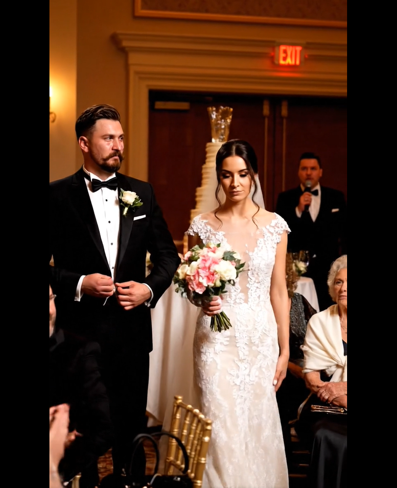 Az esküvőmön apám megragadta a mikrofont és bejelentette: „Ő egy igazi aranyásó, pont mint az anyja.” 300 vendég elhallgatott. Én nem sírtam. Odamentem a DJ pulthoz és elmosolyodtam. Apa arca elsápadt, amikor a férjem ügyvédje felállt a 6. asztaltól – Hírek