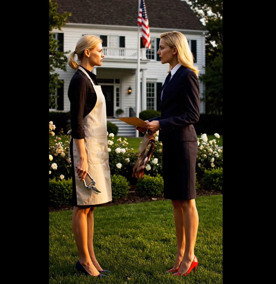 A férjem új felesége mohó vigyorral jött az ajtómhoz, és azt mondta: „Apád hagyatékának jogos részéért jöttünk. Azonnal költözz el.” Mosolyogtam, miközben az ügyvédem mögötte belépett… – Hírek