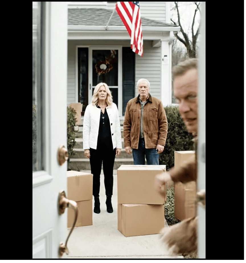 Amikor egy hétvégi horgászatról hazafelé tartottam a kisteherautómmal, lefagytam, amikor megláttam az összes holmimat a ház előtti szemetes mellett kidobva; a menyem hidegen állt ott, és azt mondta, hogy nincs már helyem abban a házban, míg a fiam csak csendben állt – én csak mosolyogtam, elővettem a telefonomat, felhívtam, és 3 nappal később kétségbeesetten kerestek mindenhol… – Hírek